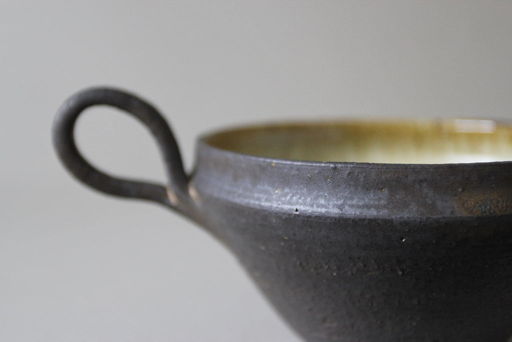 Japanese Rustic Ceramic Mug: Handcrafted Tea, Soup & Coffee Mug (350 ml)
