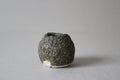 Shigaraki Mini Vase: Rustic Japanese Ceramic Bud Vase, Wabi Sabi Decor