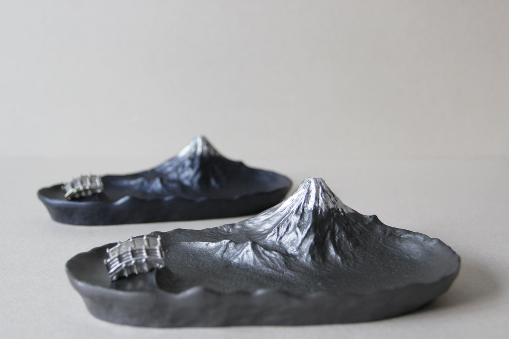 Mount Fuji Incense Holder: Japanese Zen Decor, Made in Japan