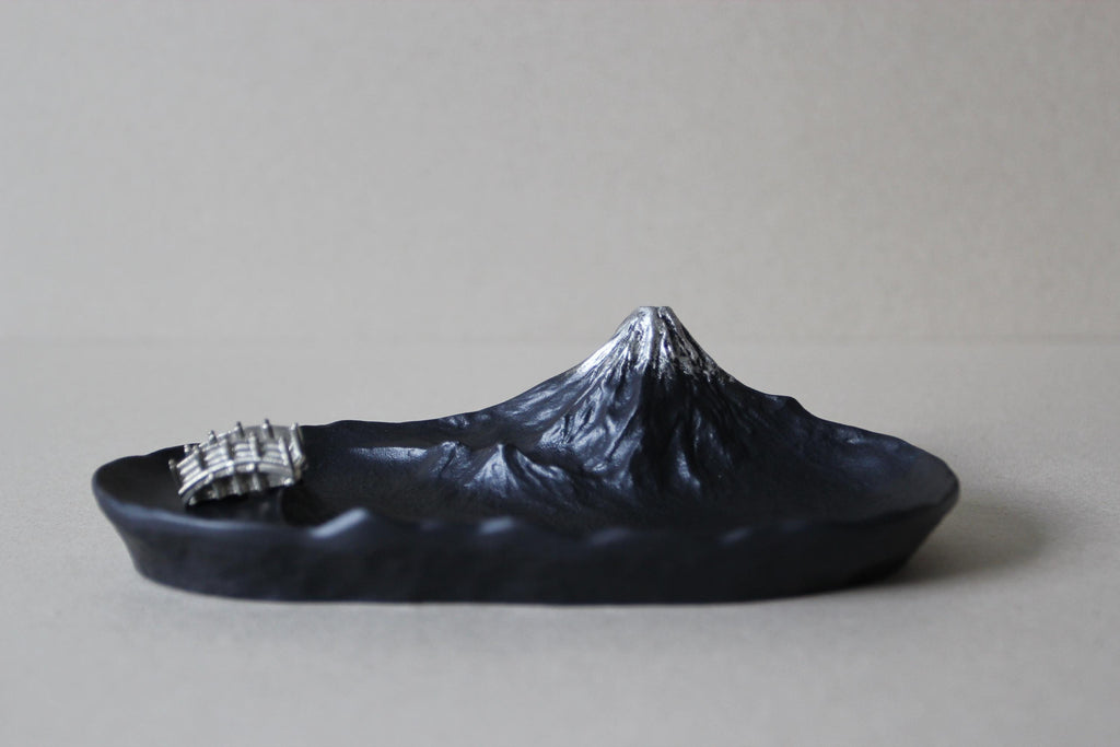 Mount Fuji Incense Holder: Japanese Zen Decor, Made in Japan