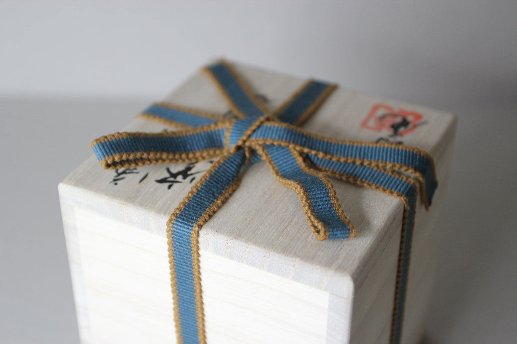 Handcrafted Bizen Ware Teacup: Japanese Pottery with Gift Box