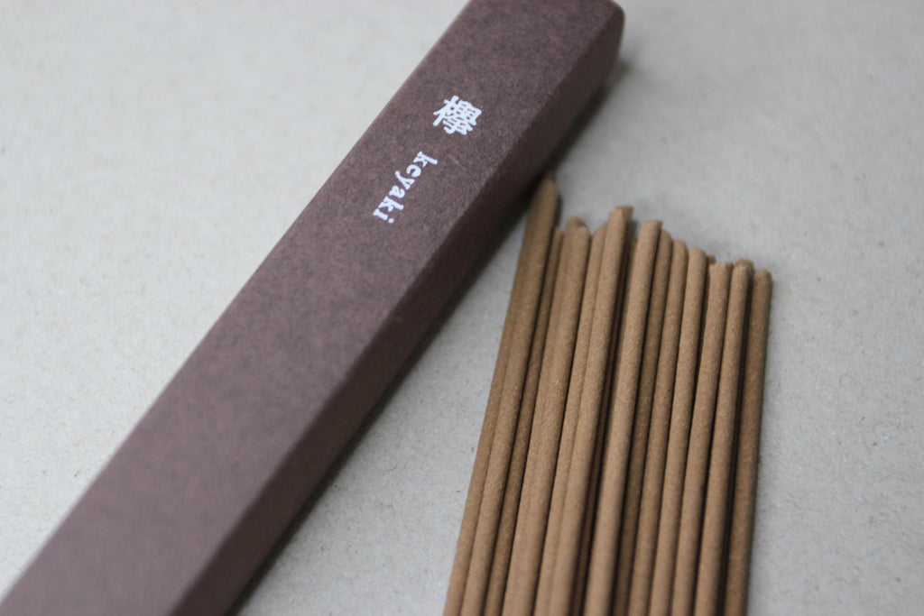 Keyaki Japanese Incense Sticks: Zelkova & Sandalwood, Woodsy Scent