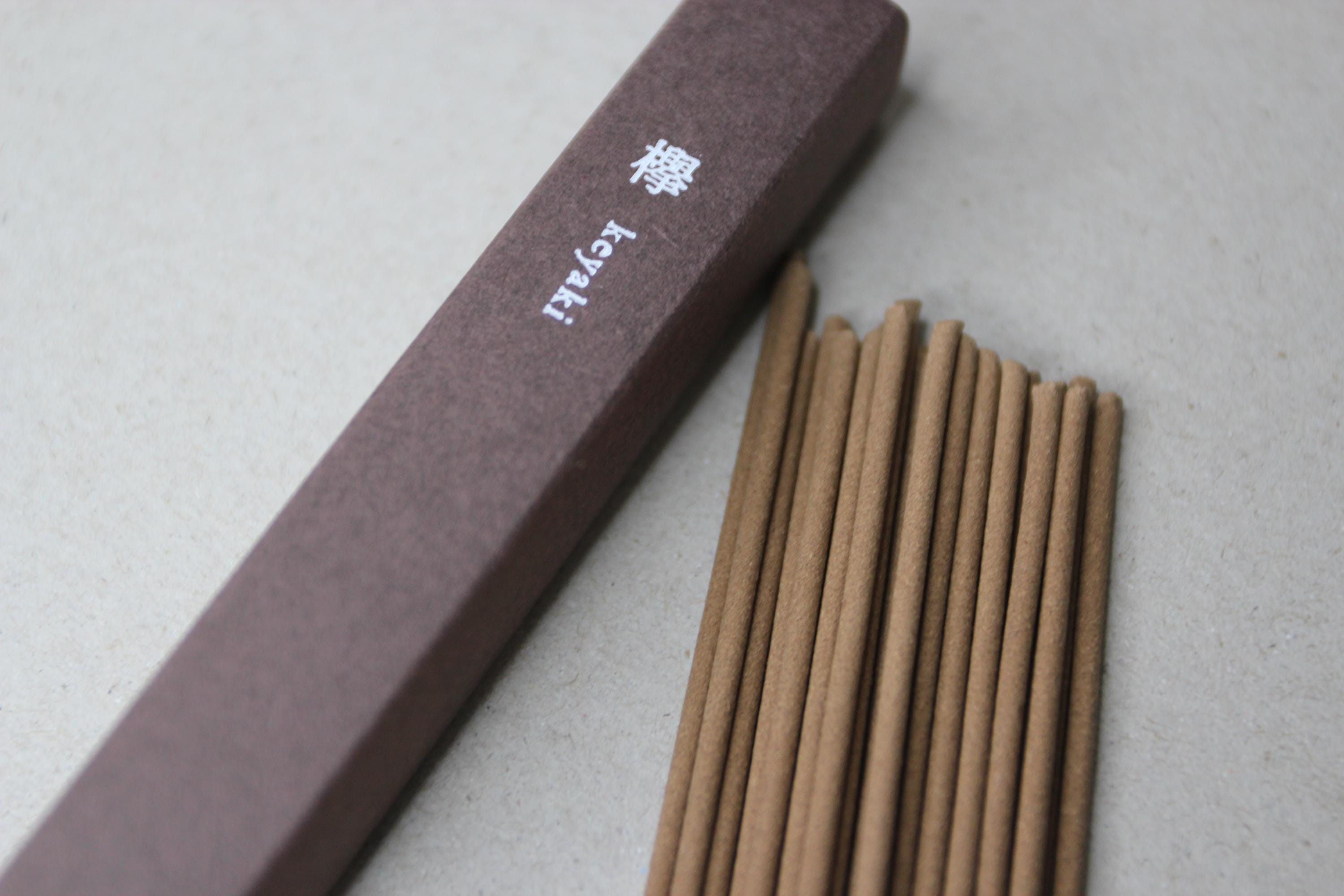 Keyaki Japanese Incense Sticks: Zelkova & Sandalwood, Woodsy Scent
