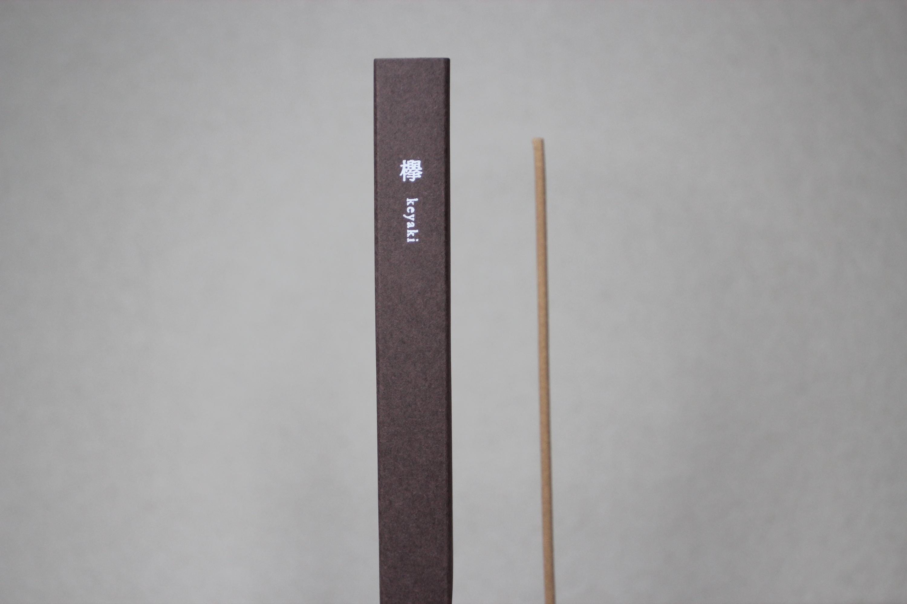 Keyaki Japanese Incense Sticks: Zelkova & Sandalwood, Woodsy Scent