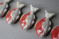 Handmade Red Snapper Chopstick Rest: Japanese Ceramic Fish