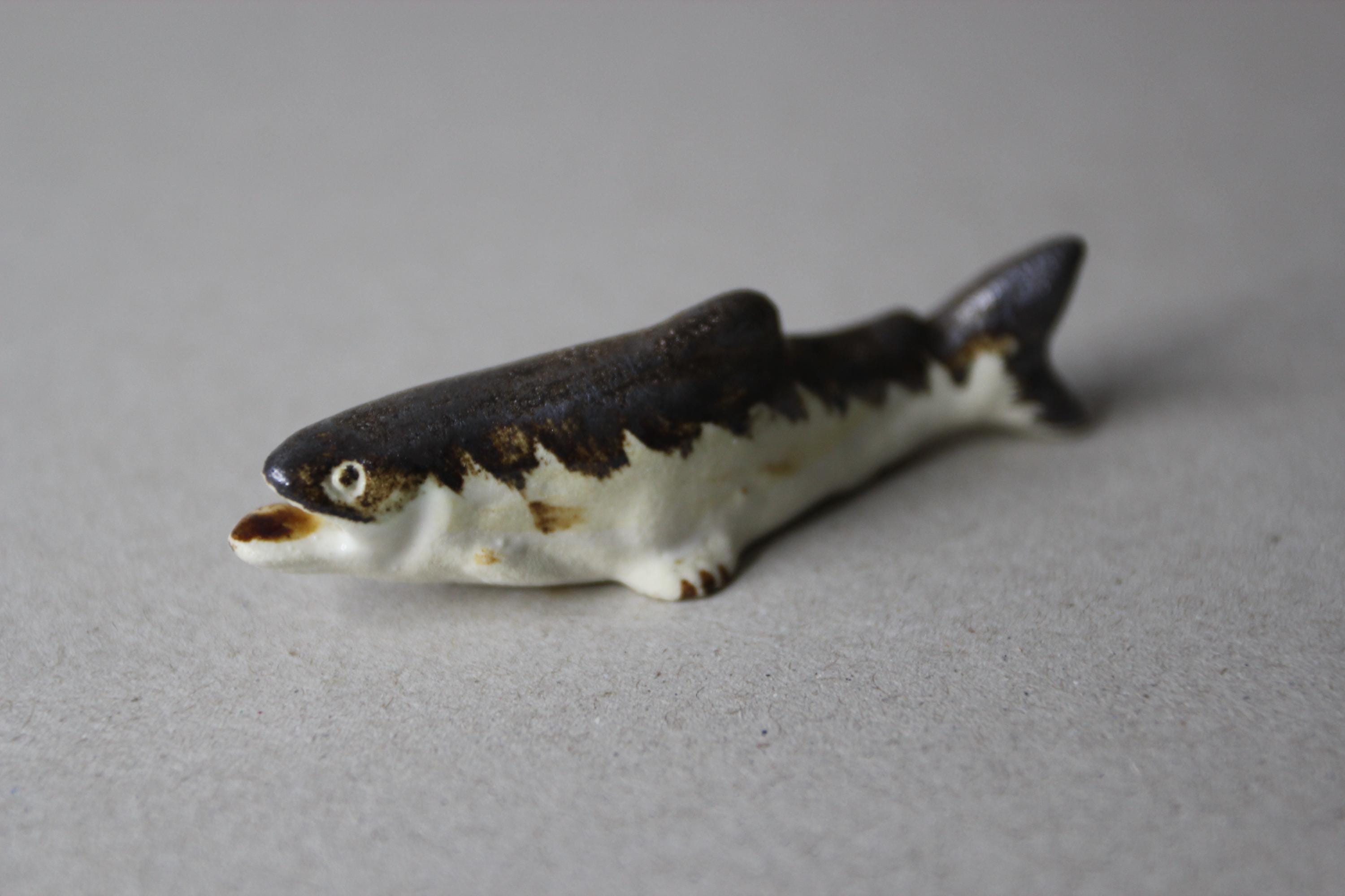 Grilled Ayu Fish Chopstick Rest: Japanese Ceramic Tableware