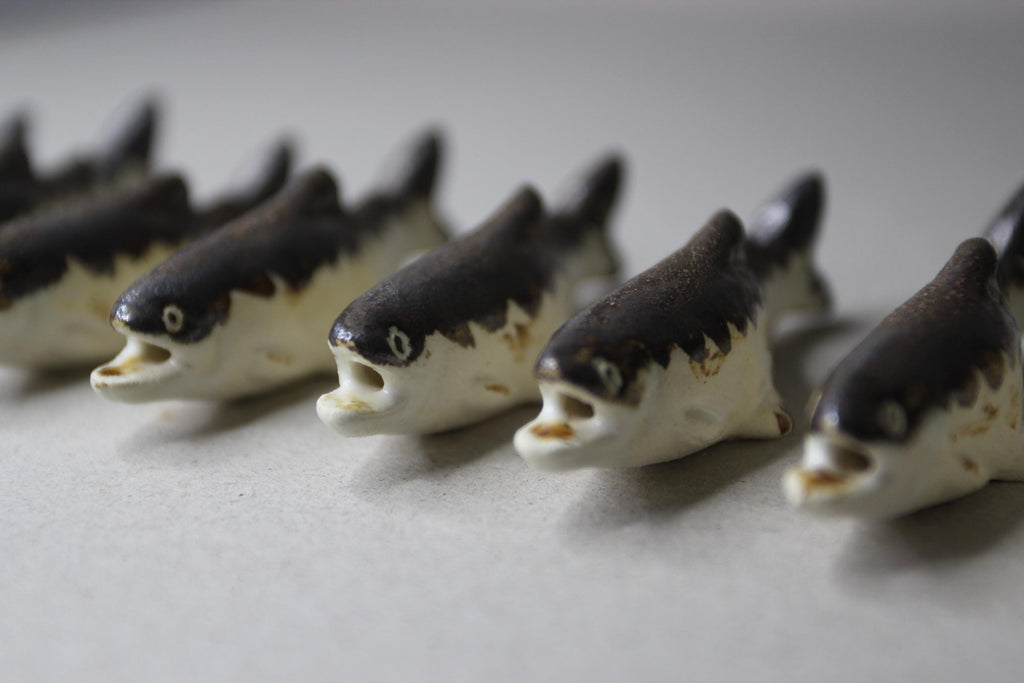 Grilled Ayu Fish Chopstick Rest: Japanese Ceramic Tableware