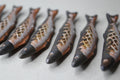 Ceramic Sanma Chopstick Rest: Japanese Autumn Fish Tableware