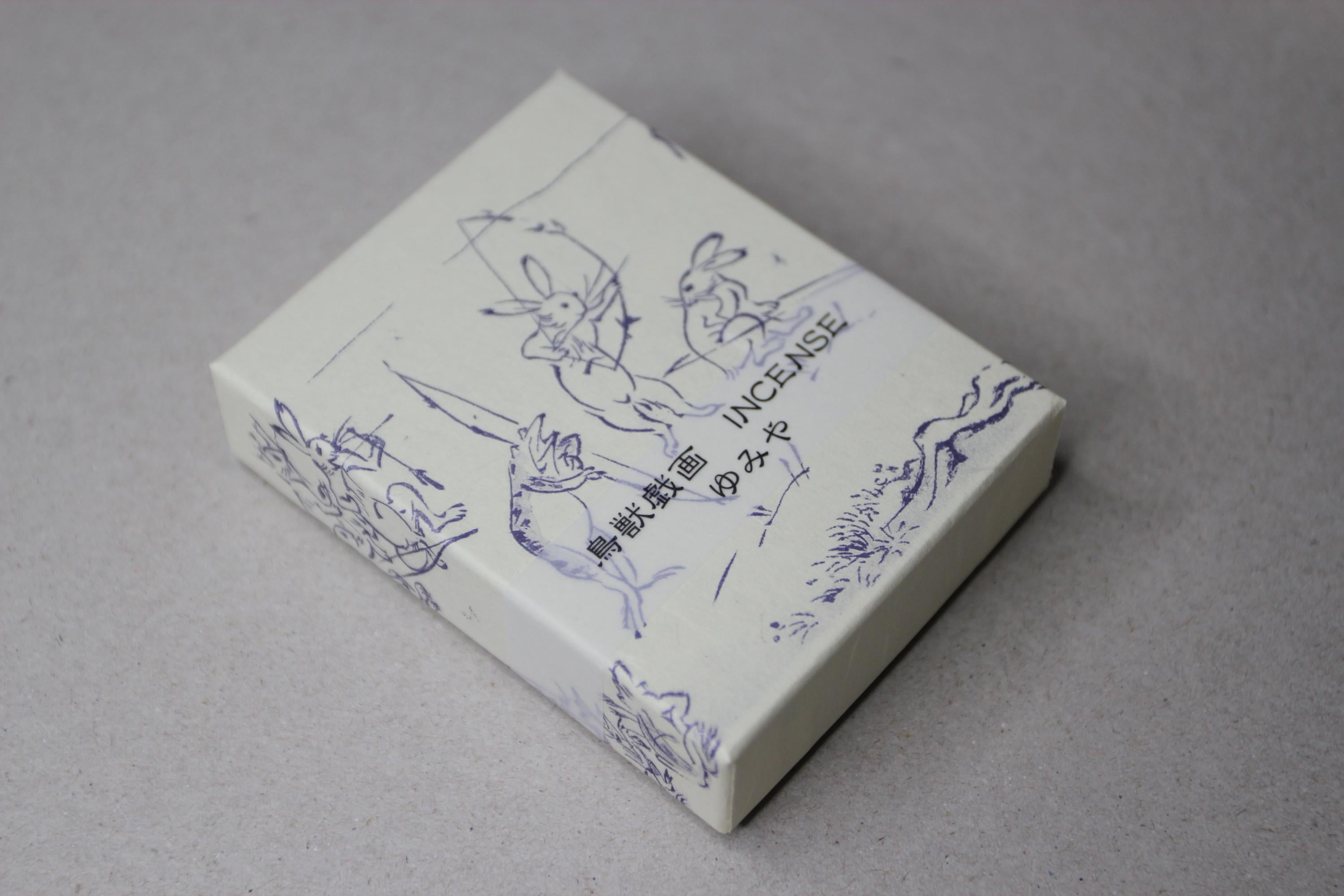 Japanese Incense: Sandalwood Chamomile Amber Blend - Rabbit Design