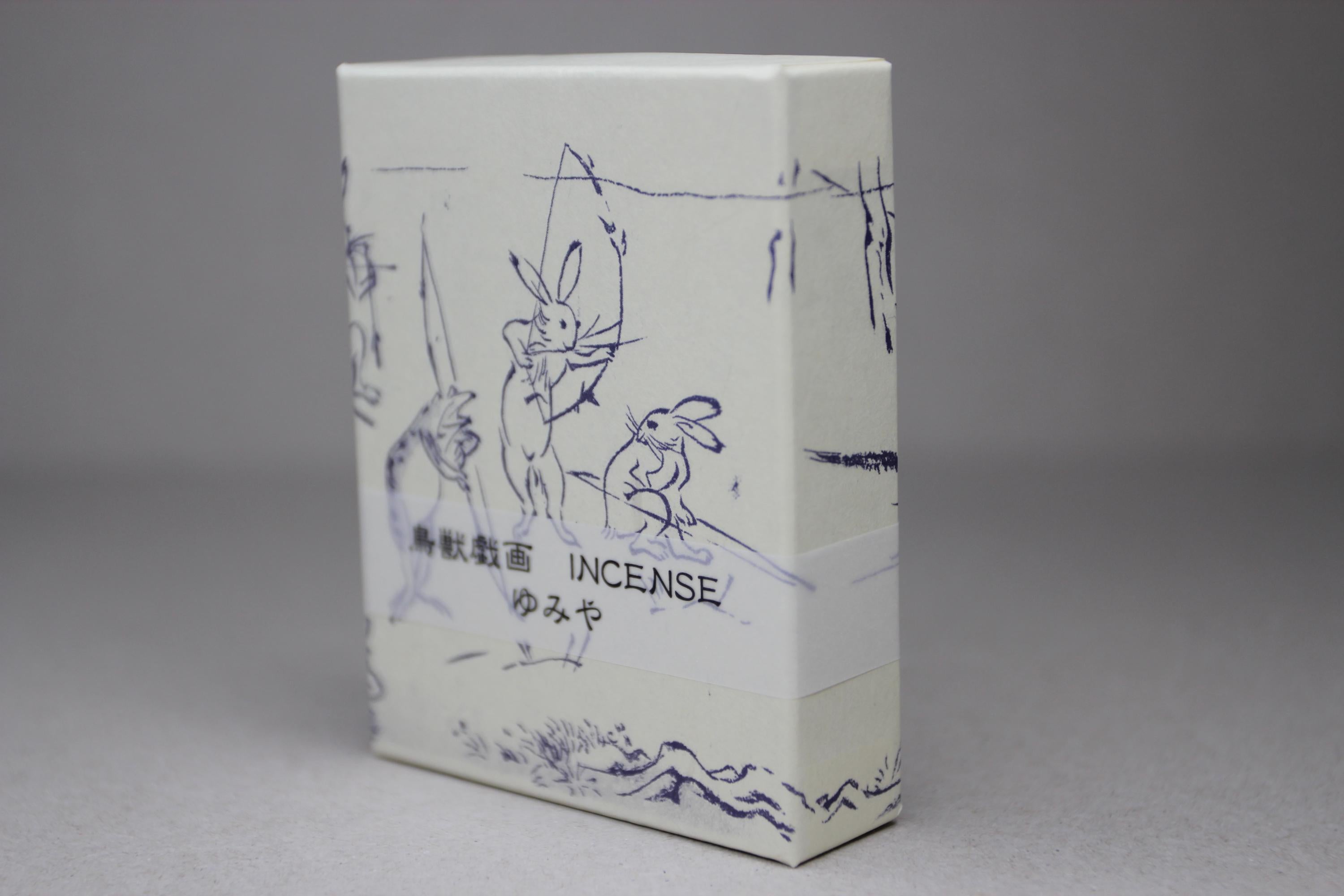 Japanese Incense: Sandalwood Chamomile Amber Blend - Rabbit Design