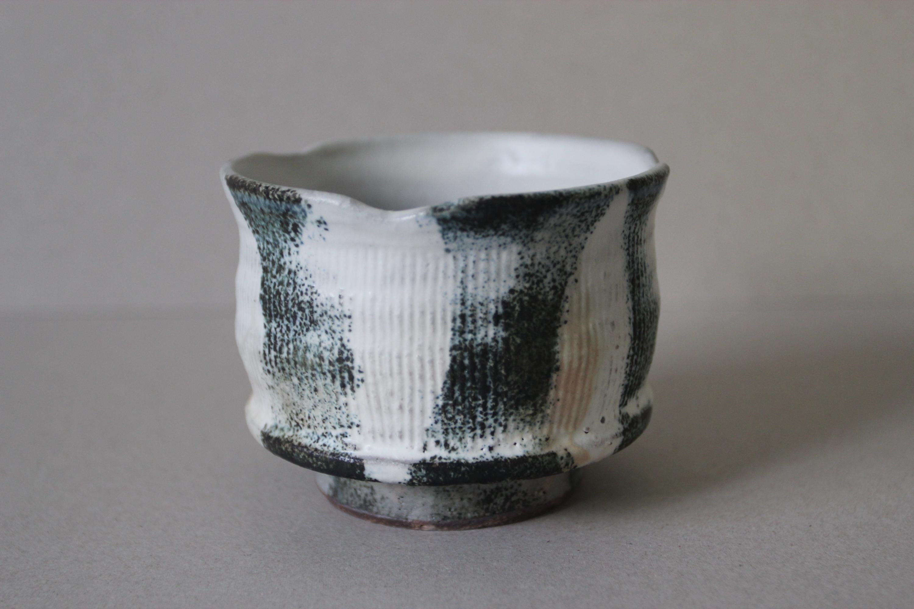 Gyose Naburi Cup: Handcrafted Japanese Ceramic Tea Cup (320 cc)
