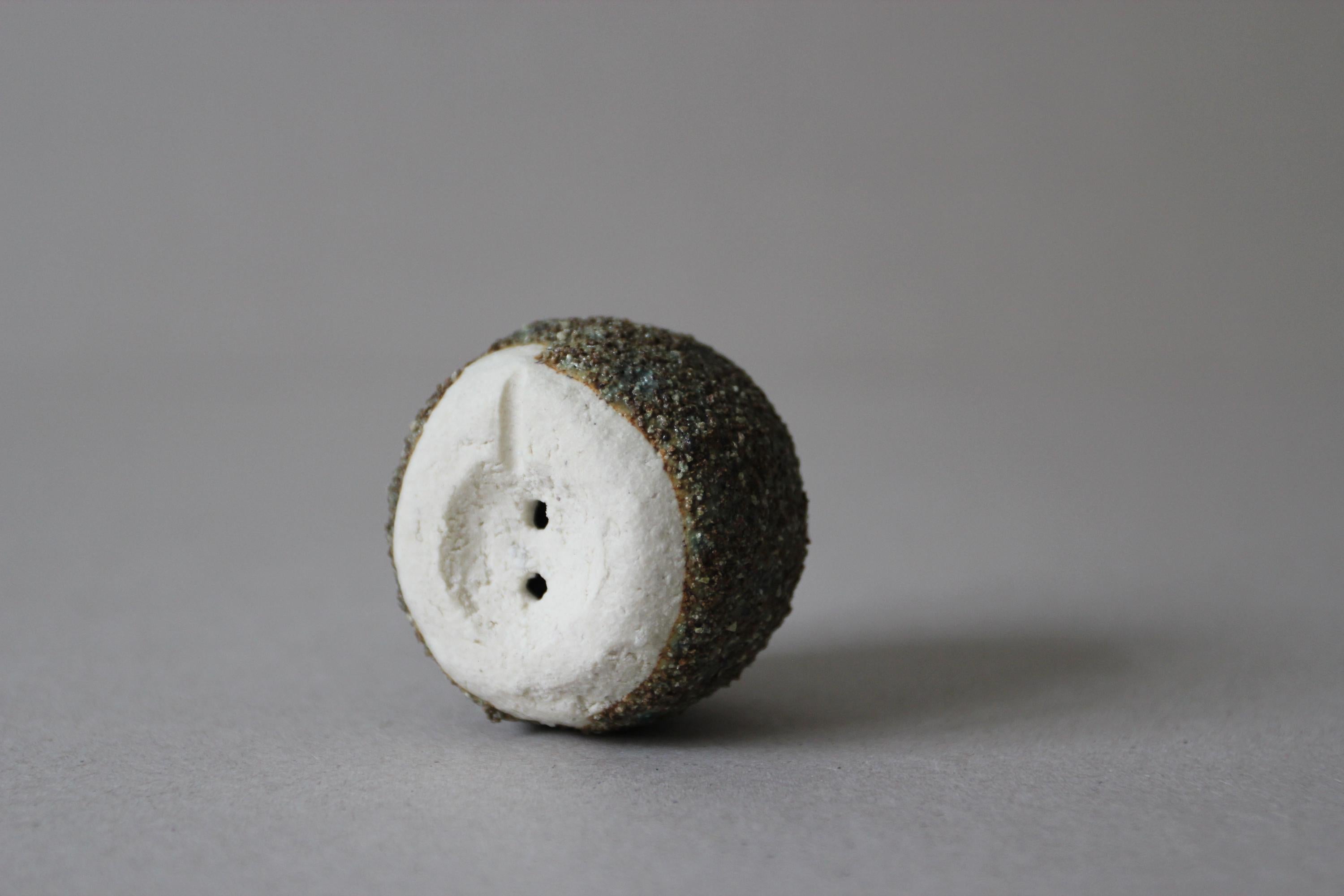 Shigaraki Mini Vase: Rustic Japanese Ceramic Bud Vase, Wabi Sabi Decor