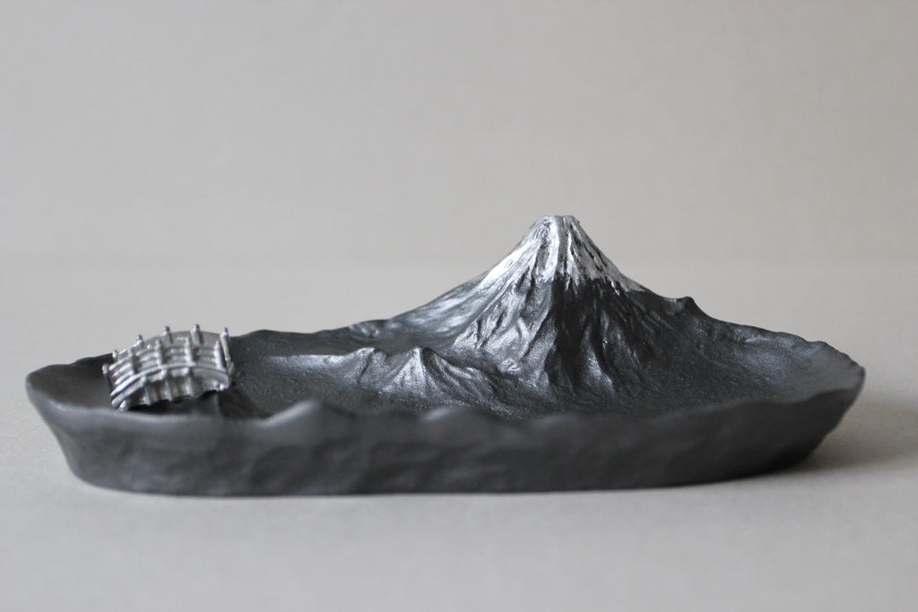 Mount Fuji Incense Holder: Japanese Zen Decor, Made in Japan
