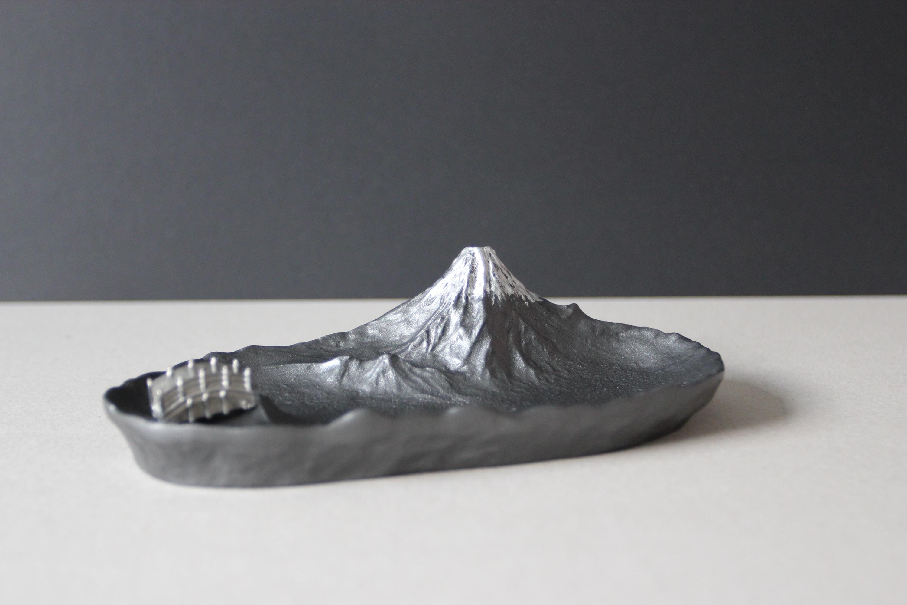 Mount Fuji Incense Holder: Japanese Zen Decor, Made in Japan