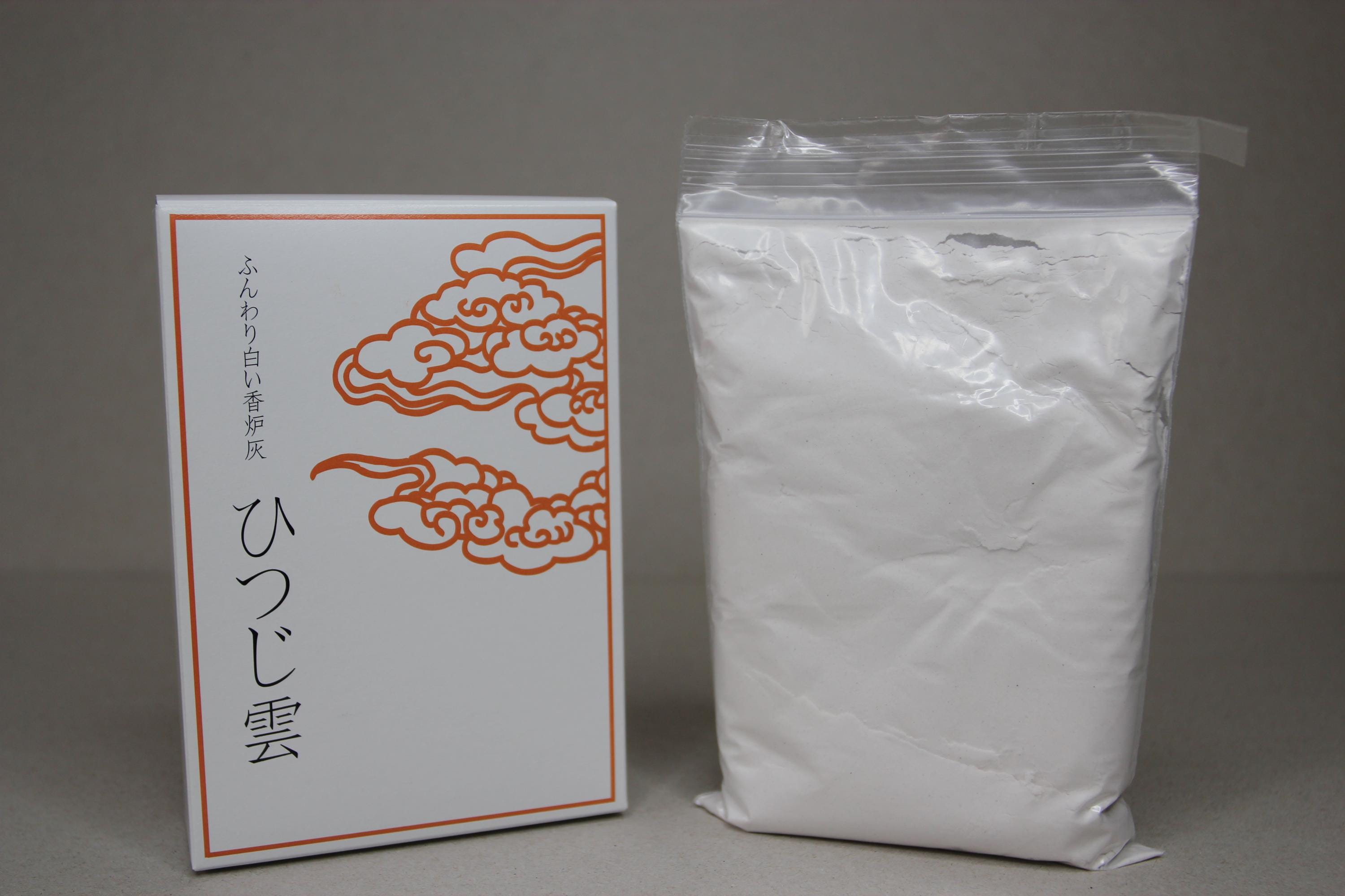 Japanese Incense Censer Ash - Cloud White- Made in Japan