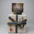 Handcrafted Bizen Ware Teacup: Japanese Pottery with Gift Box