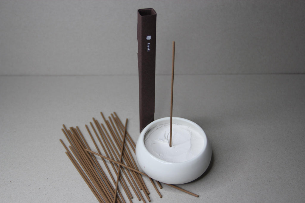 Keyaki Japanese Incense Sticks: Zelkova & Sandalwood, Woodsy Scent
