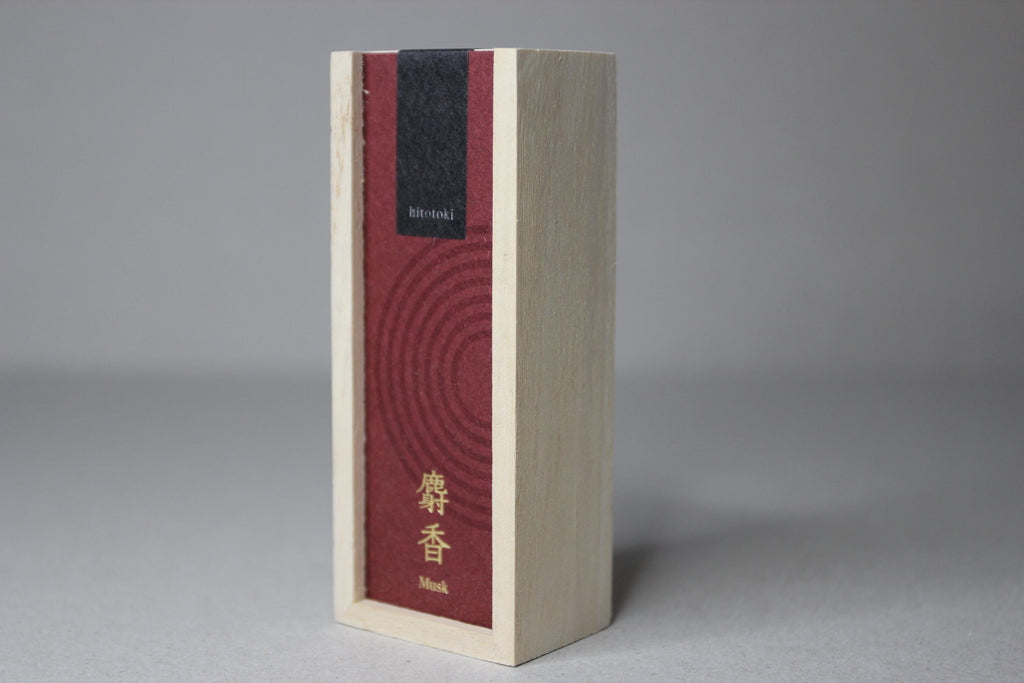 Japanese Musk Incense Sticks: Sweet Sandalwood & Benzoin Aroma