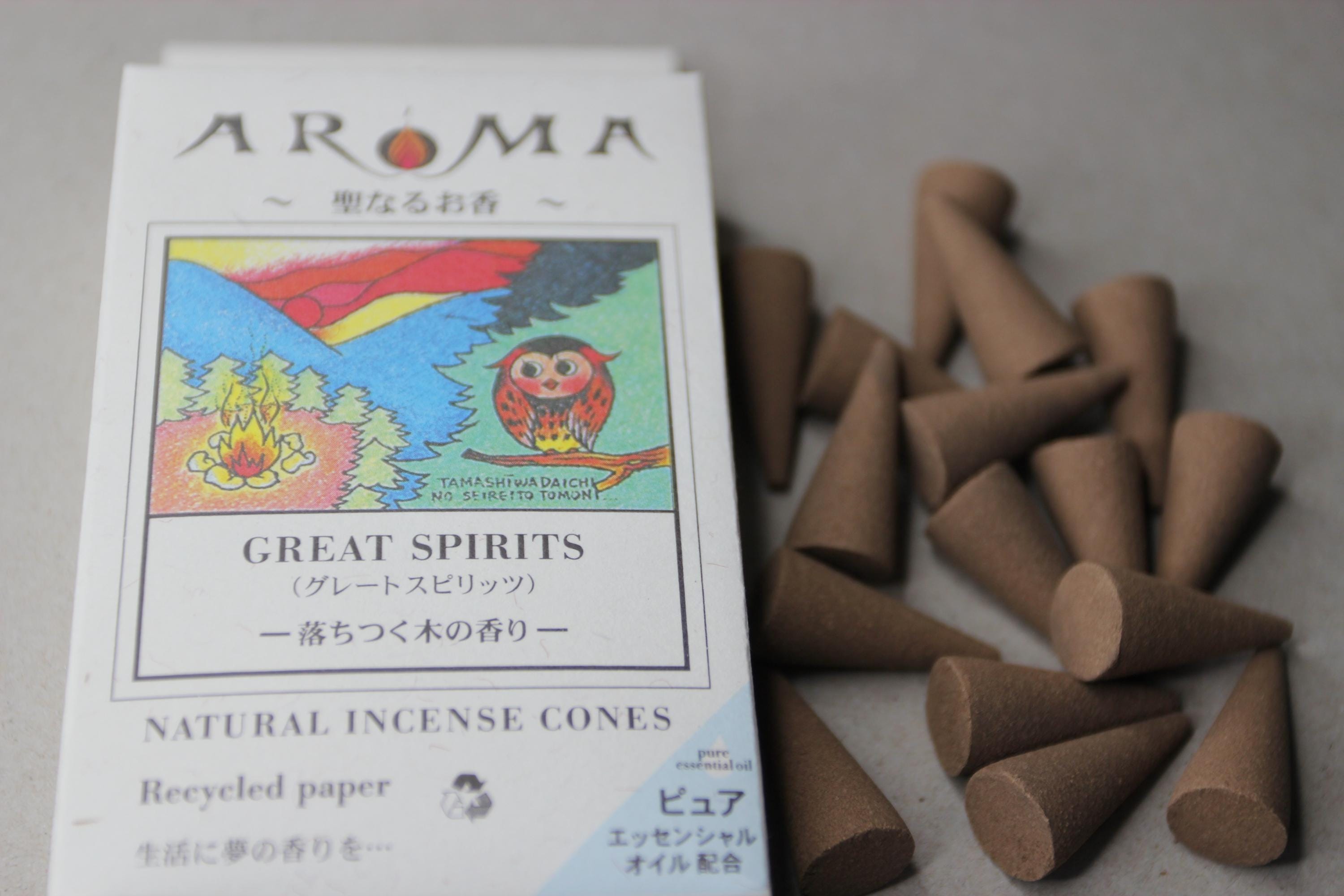 Japanese Sandalwood Incense Cones: Aromatherapy Meditation - Made in Japan