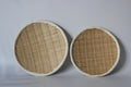 Handmade Bamboo Colander: Traditional Asian Kitchen Strainer