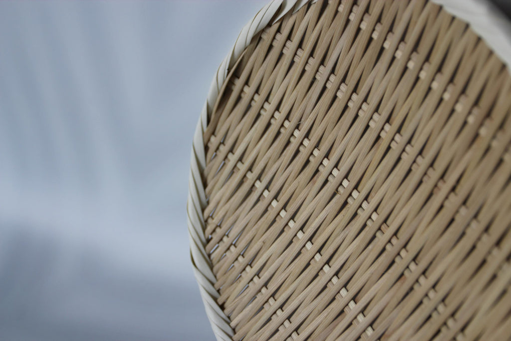 Handmade Bamboo Colander: Traditional Asian Kitchen Strainer