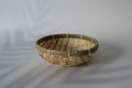 Handmade Bamboo Colander: Natural Kitchen Strainer, Rustic Decor