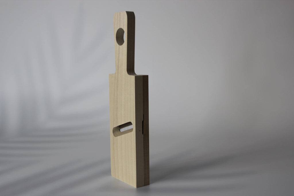 Made in Japan Hinoki Wood Vegetable Slicer: Stainless Steel Blade