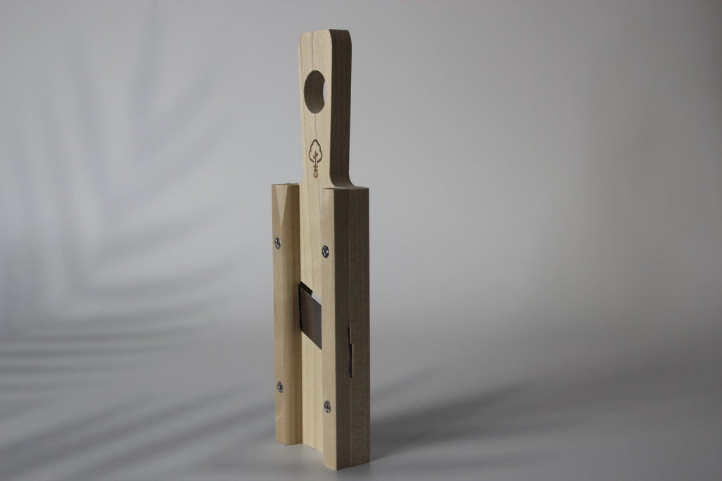 Made in Japan Hinoki Wood Vegetable Slicer: Stainless Steel Blade