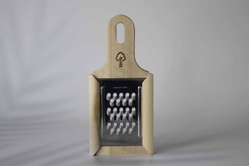 Japanese Hohonoki (朴の木) Vegetable Grater | Made in Japan Wooden Kitchen Grater | Traditional Japanese Kitchen Tool | Daikon Oroshi Grater