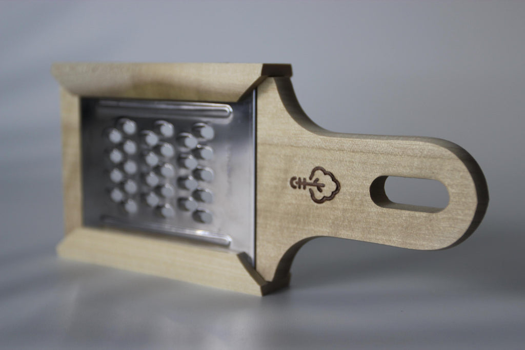 Japanese Hohonoki (朴の木) Vegetable Grater | Made in Japan Wooden Kitchen Grater | Traditional Japanese Kitchen Tool | Daikon Oroshi Grater