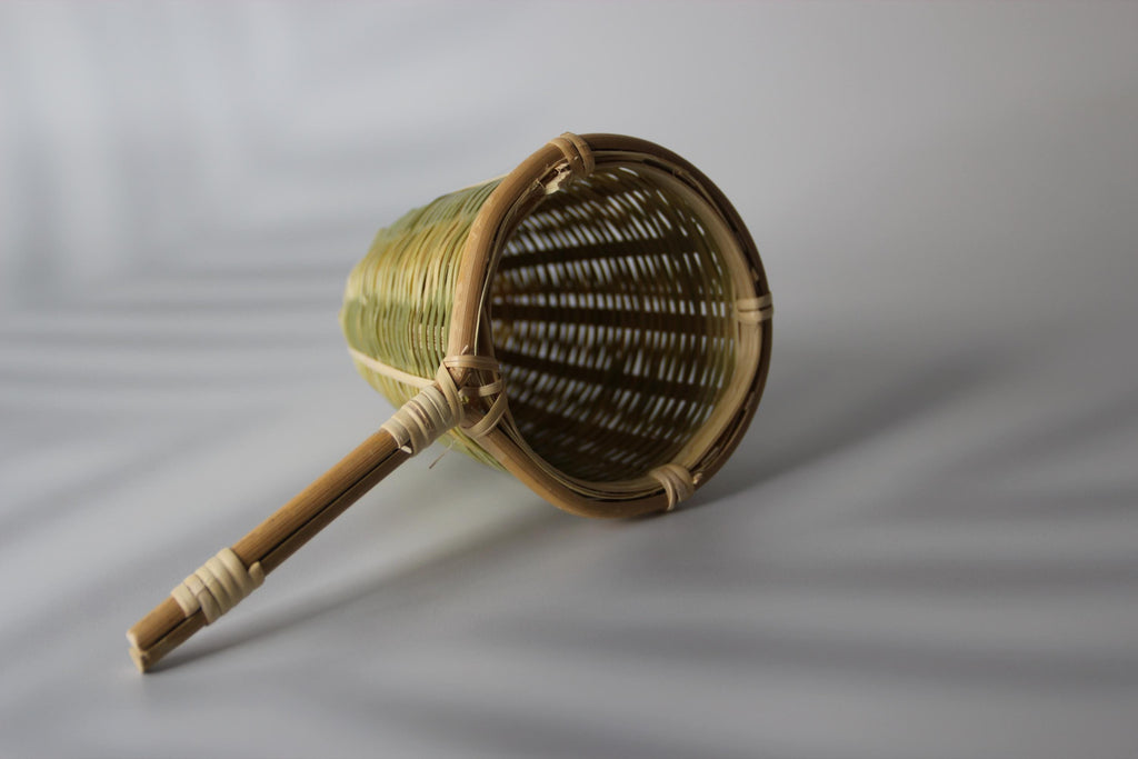Bamboo Tea Strainer: Japanese Tea Ceremony Utensil, Kyushu Craft