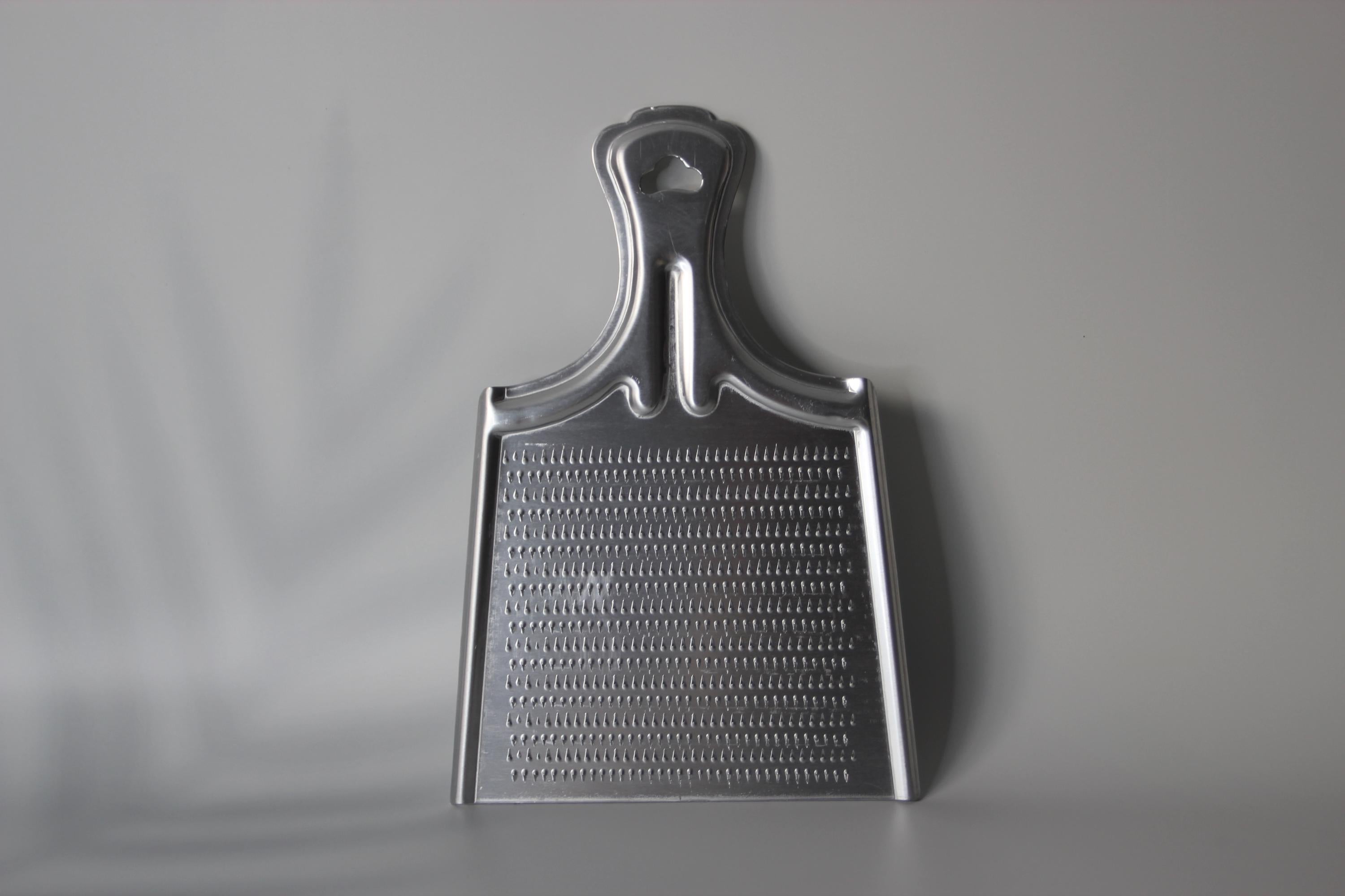 Japanese Aluminum Daikon Grater: Wide Blade, Fine Fluffy Grating