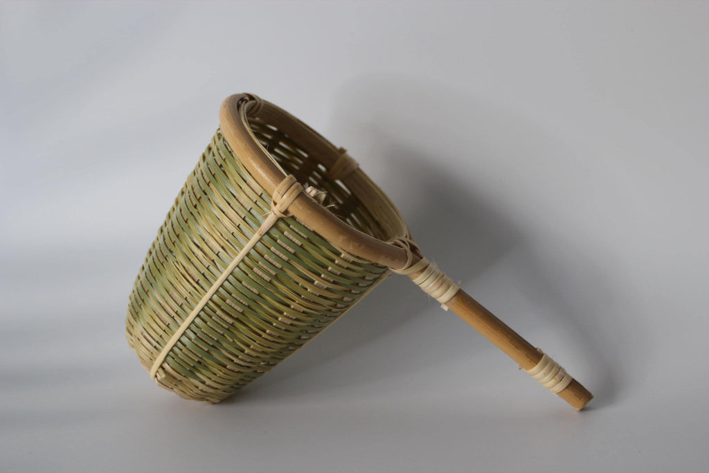 Bamboo Tea Strainer: Japanese Tea Ceremony Utensil, Kyushu Craft