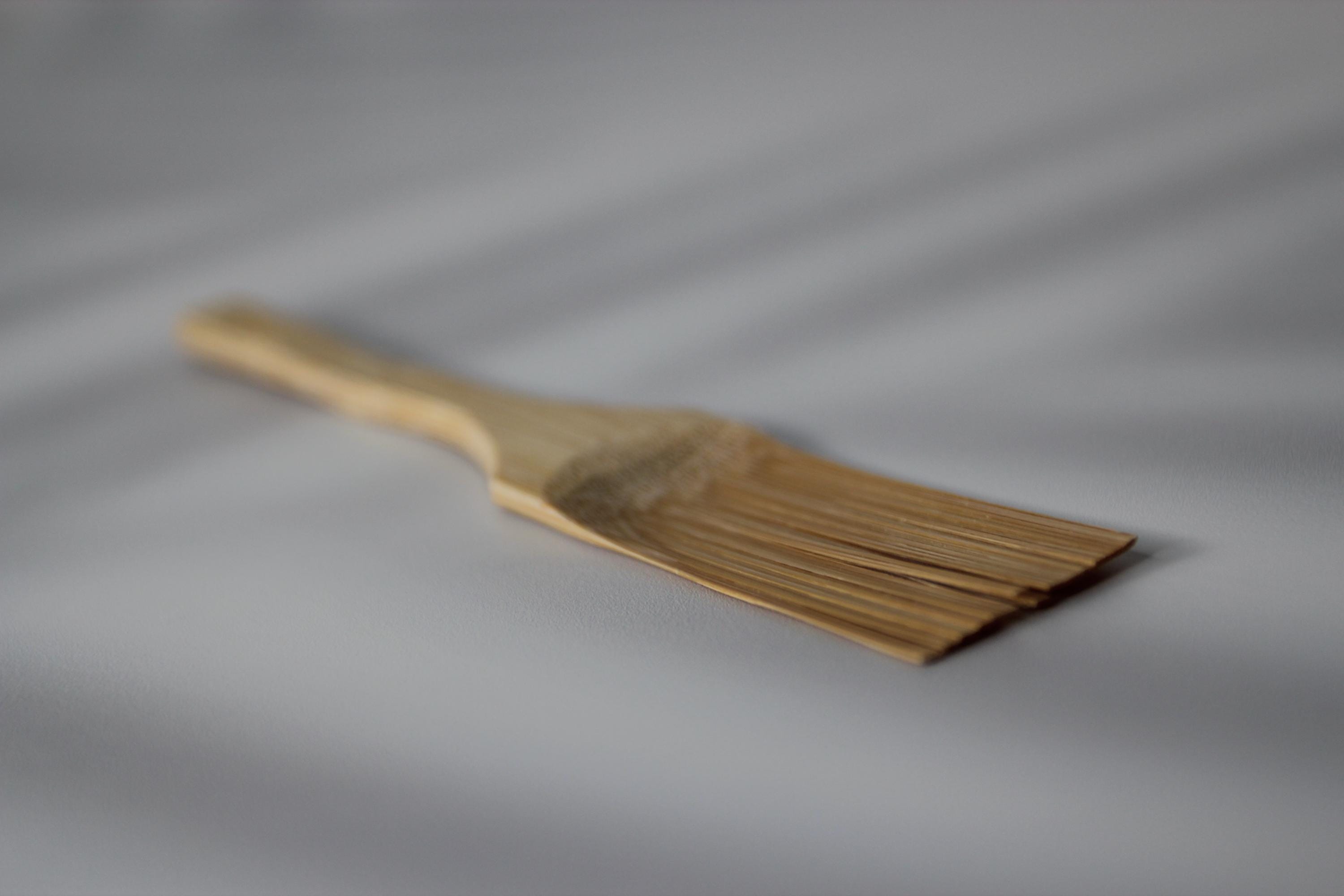 Japanese Bamboo Scraper | Benri-Haketsu Fine Tooth Grater Tool | Made in Japan Kitchen Utensil
