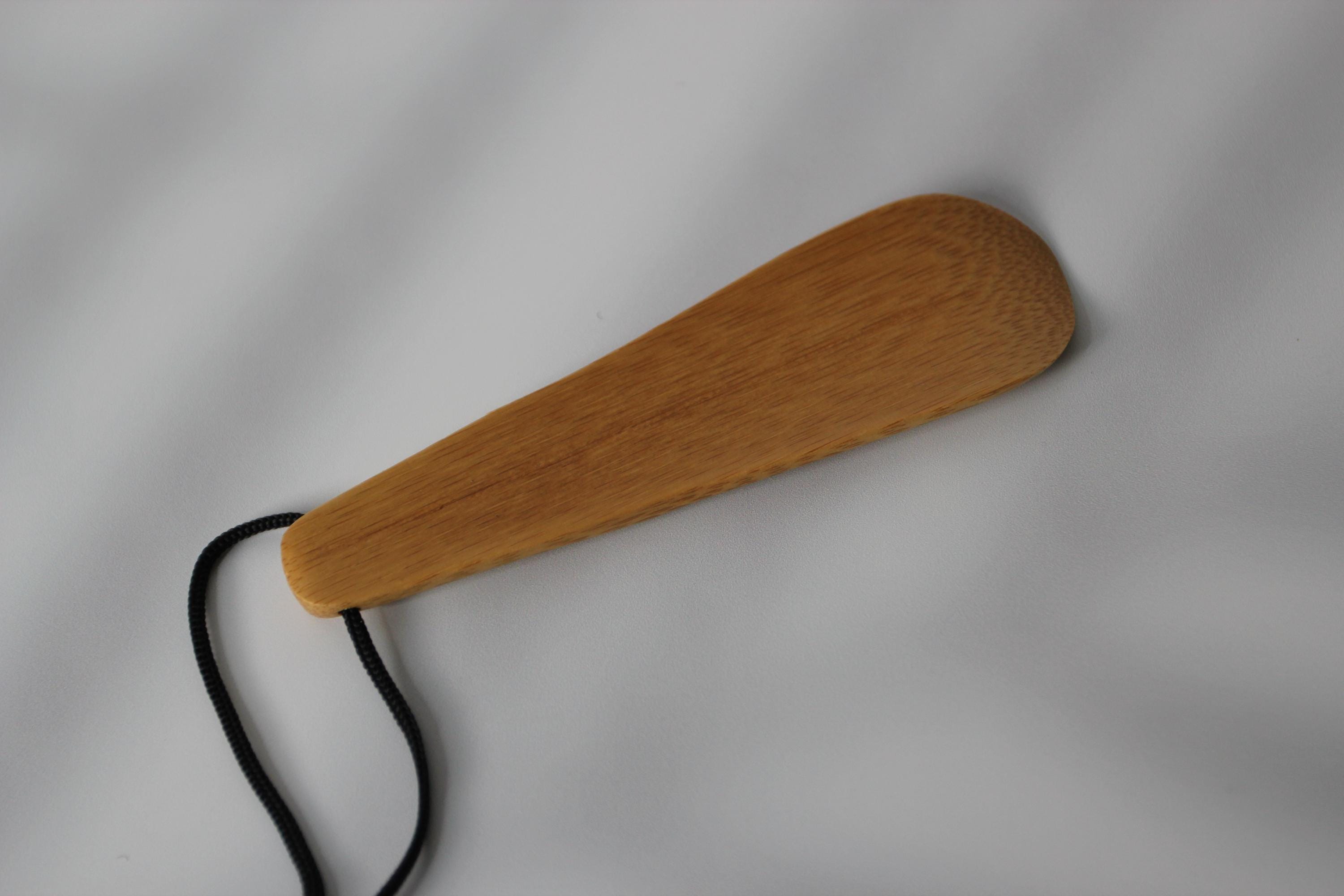 Mini Bamboo Shoehorn: Handmade Japanese Travel Shoe Helper