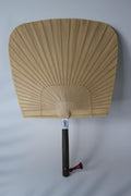 Handmade Japanese Persimmon Paper Fan | 400-Year Tradition | Kurikawa Shoten Kumamoto | Made in Japan Gift