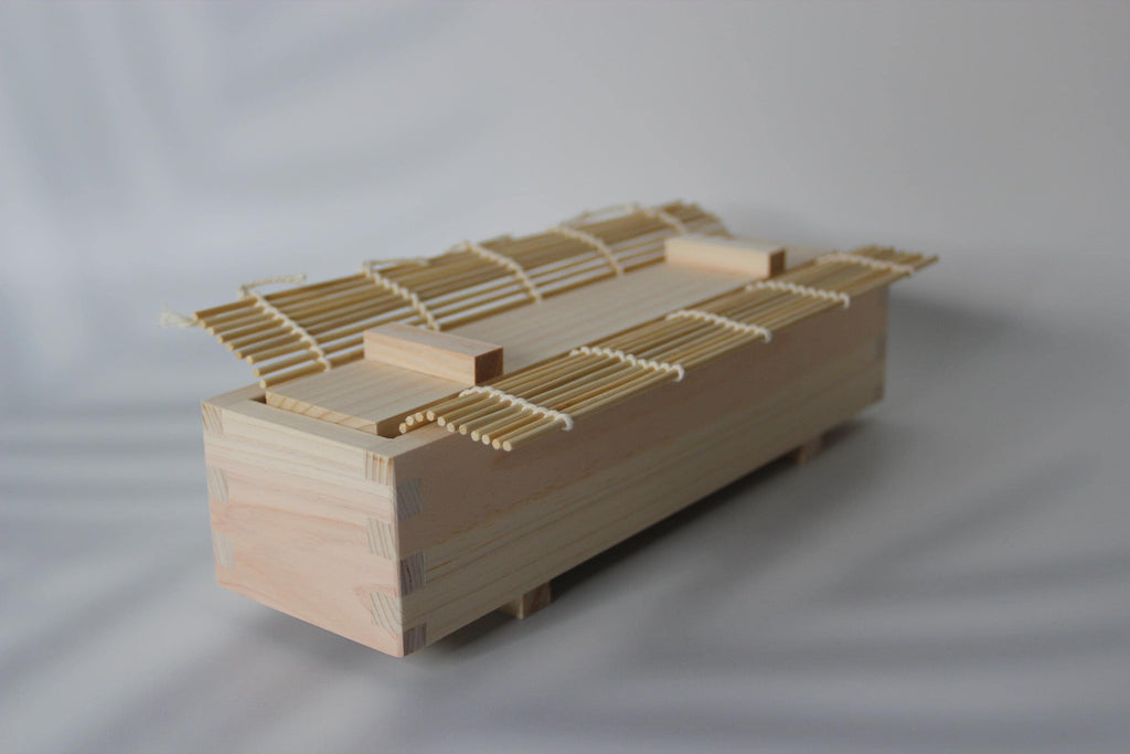 Hinoki Sushi Roll Mold Set: Authentic Japanese Sushi Making Kit