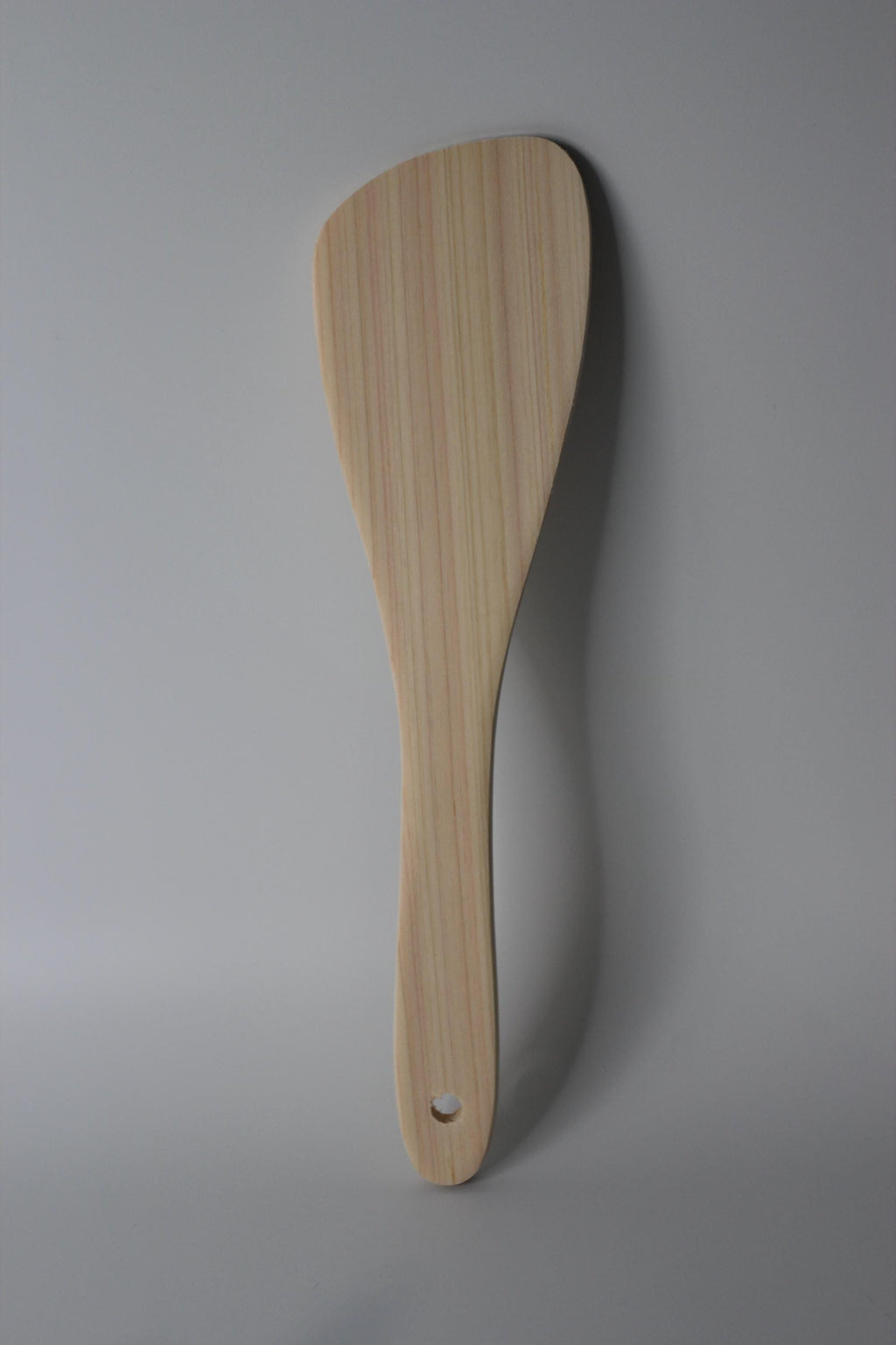 Handmade Hinoki Spatula Turner: Japanese Cypress Wood Cooking Utensil