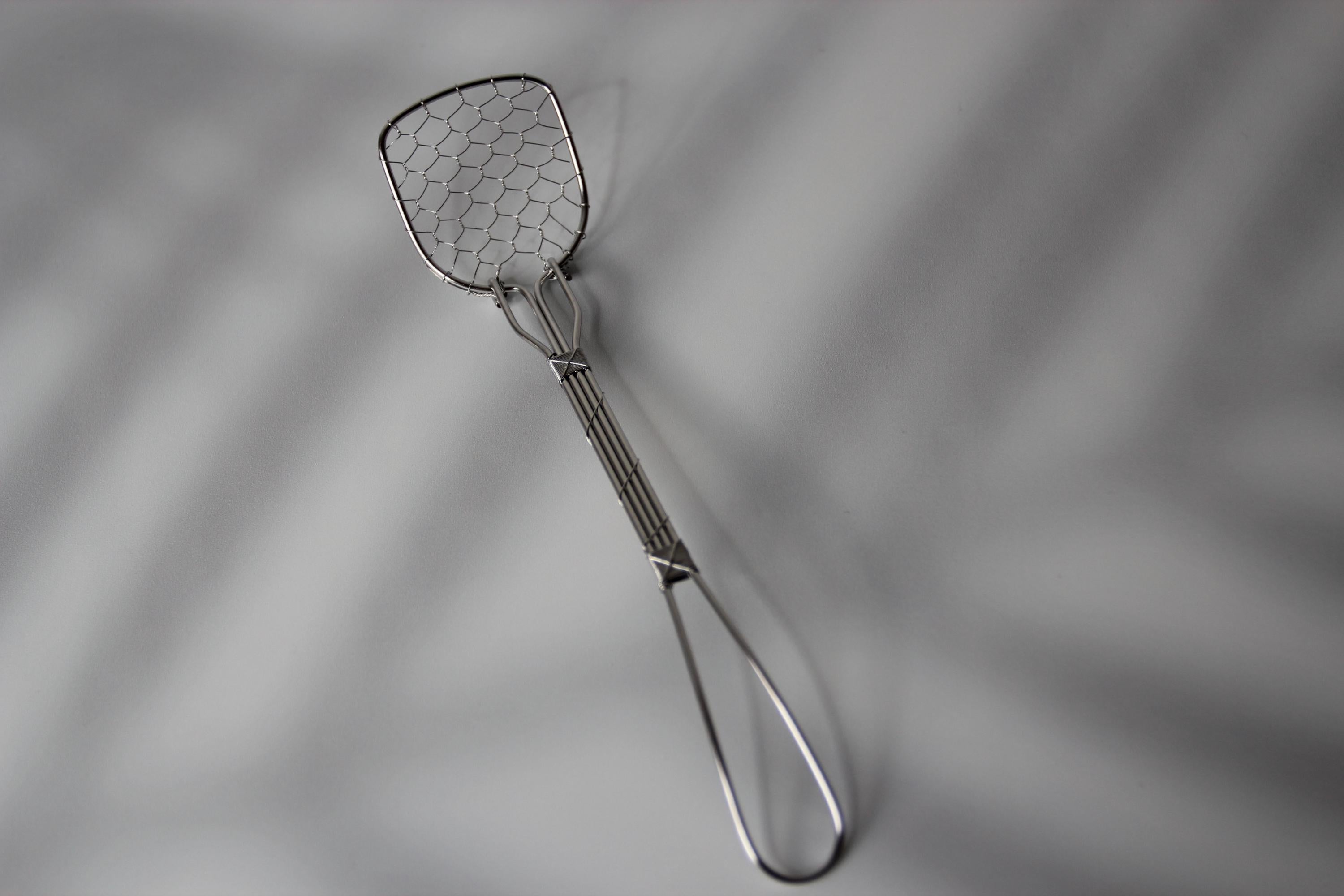 Japanese Tofu Scoop: 18-8 Stainless Steel Yudofu Skimmer Spoon
