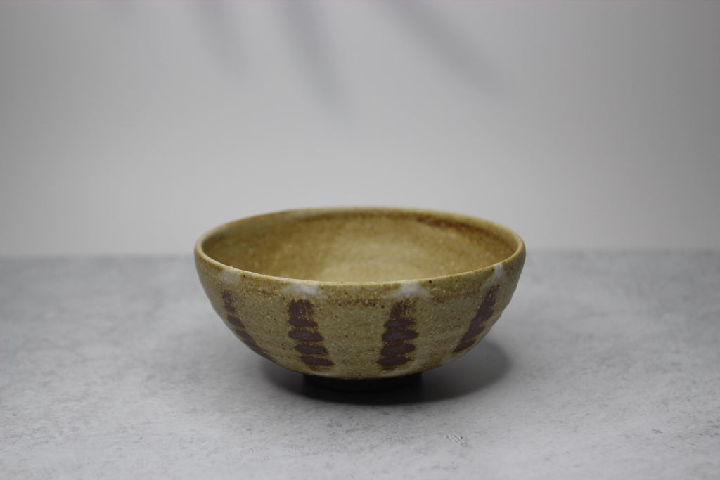 Handmade Shigaraki Ware Rice Bowl: Rustic Japanese Ceramic Tableware