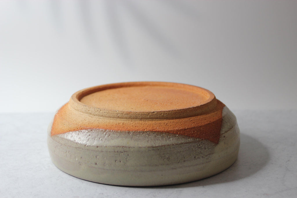 Handmade Shigaraki Ware Bowl: Rustic Japanese Ceramic Dinnerware