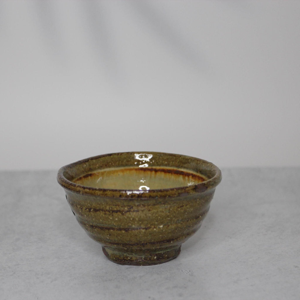 Handmade Shigaraki Ware Yunomi Teacup: Japanese Wabi Sabi Pottery