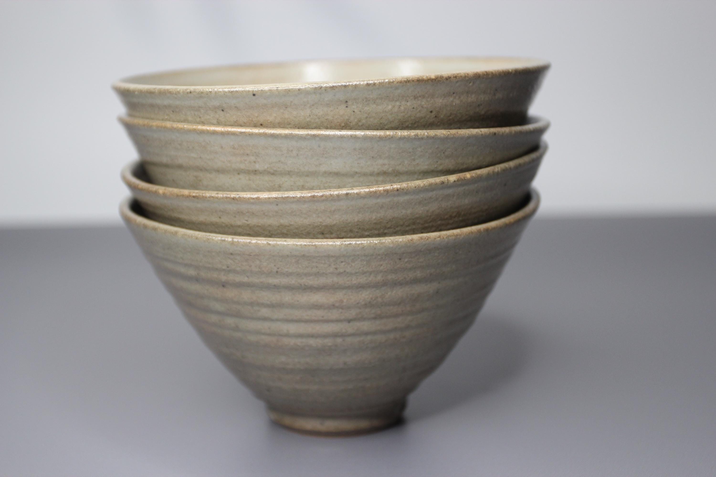 Handmade Shigaraki Ware Rice Bowl: Rustic Japanese Ceramic Donburi