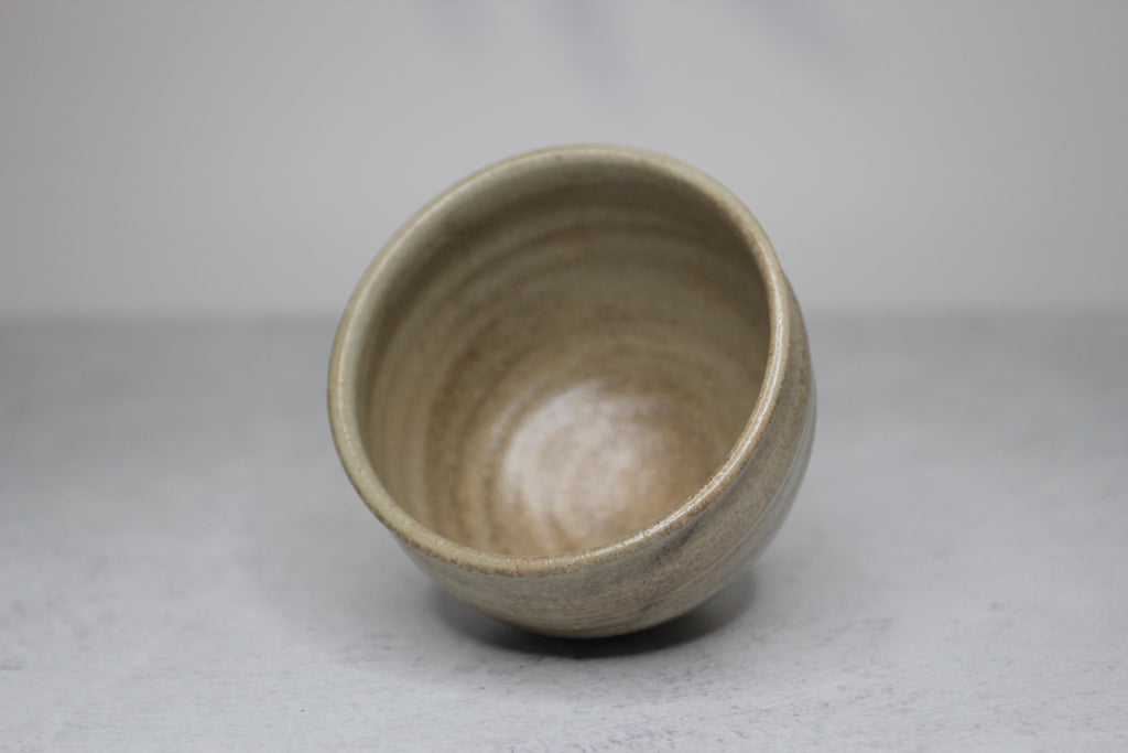 Handmade Shigaraki Ware Tea Cup: Rustic Japanese Yunomi (250ml)