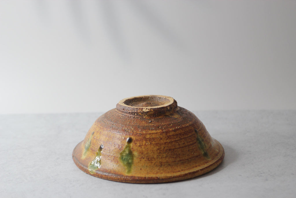 Shigaraki Ware Matcha Chawan: Handmade Japanese Pottery Tea Bowl