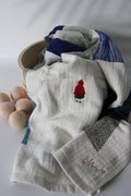 Fairytale Embroidered Bath Towel | Japanese Imabari Cotton Towel | MoritaMiW x Kusubashi Monori