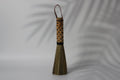 Handmade Tiger Grass Mini Broom: Natural Desk Whisk Broom