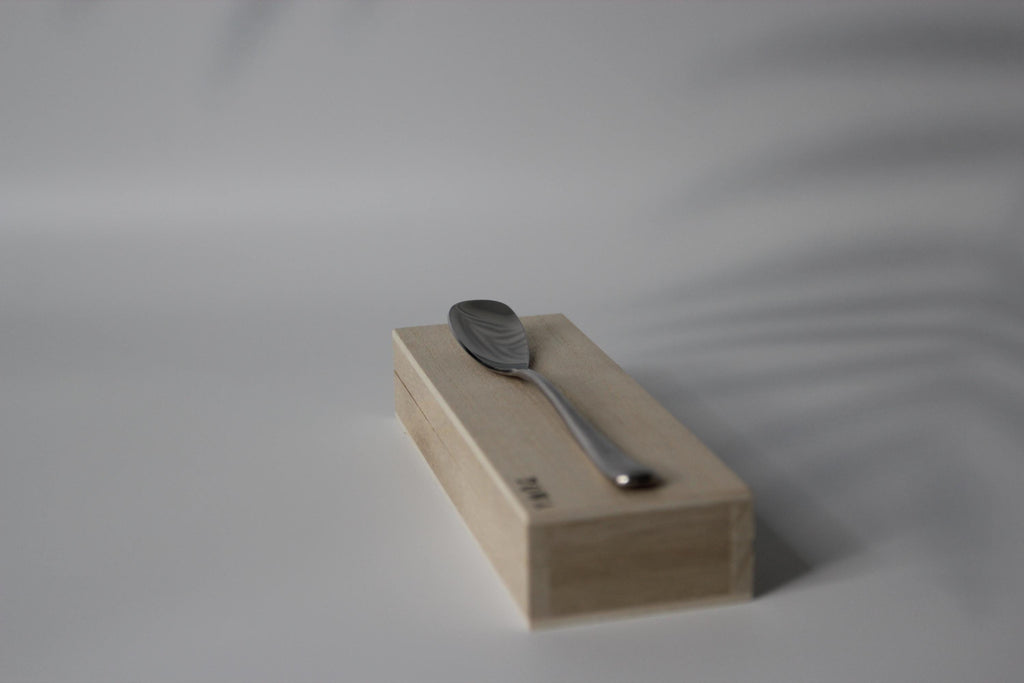 Handmade Japanese Dessert Cutlery Set | 18-8 Stainless Steel | Gift Box from Tsubame-Sanjo Niigata