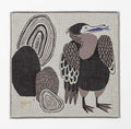 Embroidered Animal Gauze Handkerchief: Japanese Cotton Hanky (25x25cm)