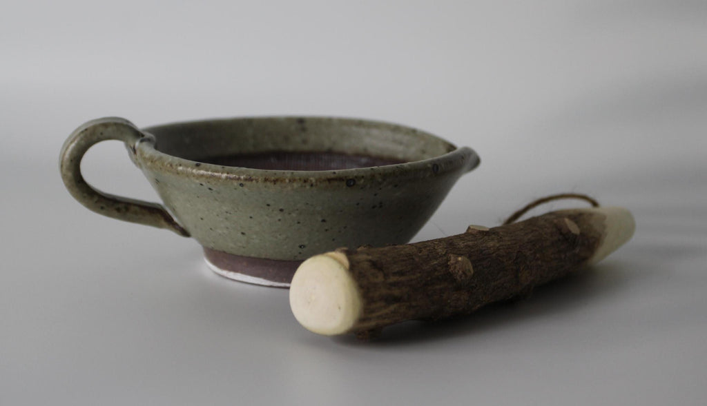 Handmade Japanese Ceramic Mortar: Minoru Touki Pottery